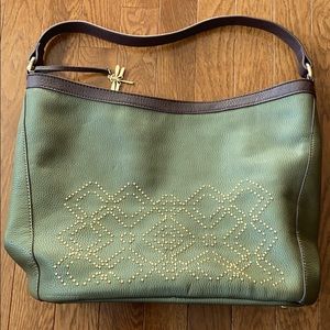 Army Green Studded Purse